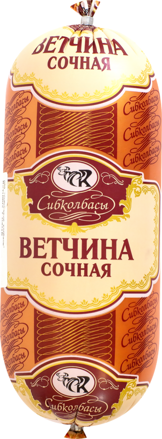 

Ветчина СИБИРСКИЕ КОЛБАСЫ Сочная вес