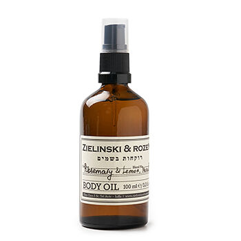 Масло для тела Zielinski&Rozen Розмарин, Лимон, Нероли 100мл, Израиль