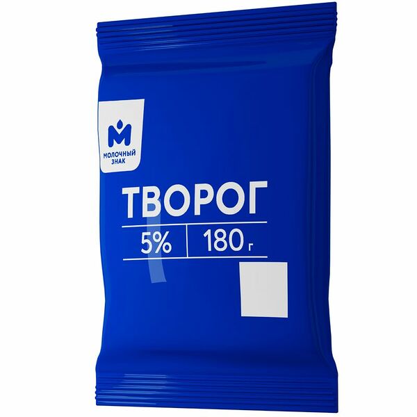 Творог 5% Молочный знак