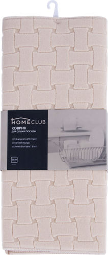 

Коврик для сушки посуды Homeclub 38 x 48 см