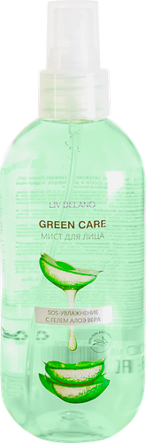 Мист для лица LIV DELANO SOS-увлажнение с гелем алоэ вера, 200мл