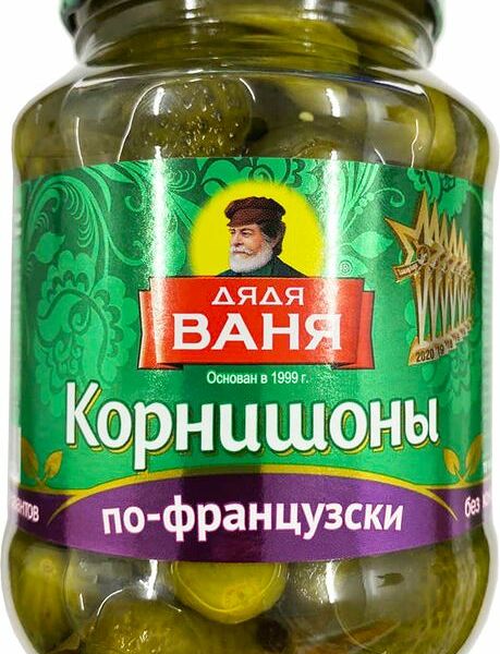 Корнишоны Дядя Ваня По-Французски 460г