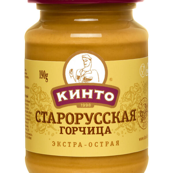 Горчица Старорусская Кинто экстра-острая