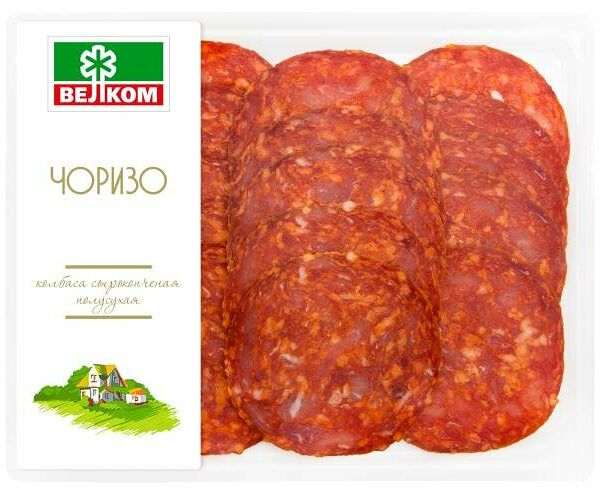 Колбаса сырокопченая Велком Чоризо
