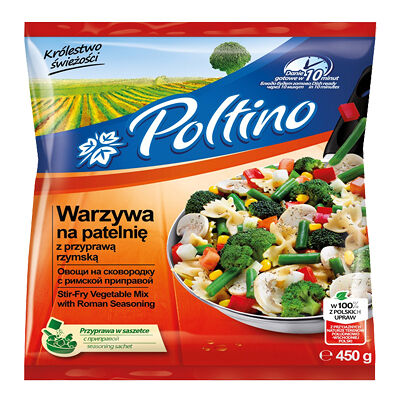 Овощи на сковородку Poltino с римской приправой 450г