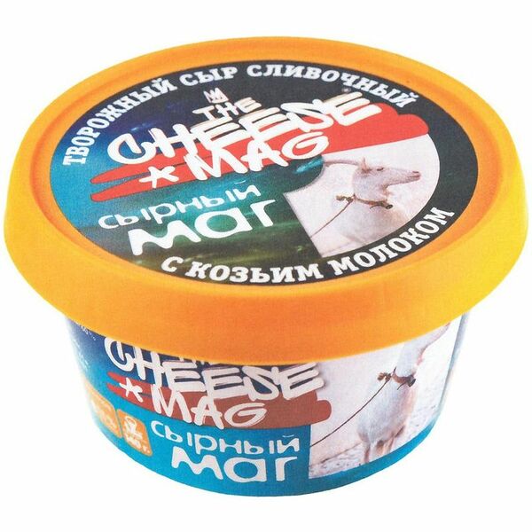 Сыр Сырный Маг творожный с козьим молоком 60%, 140г