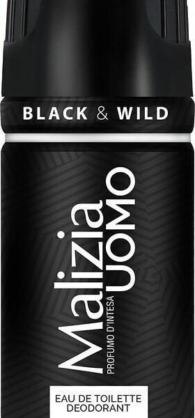 Дезодорант Malizia Uomo black & wild 150мл