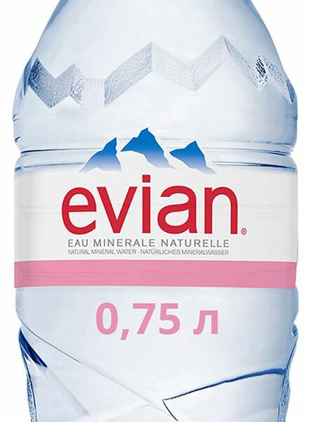 Вода минеральная Evian негазированная