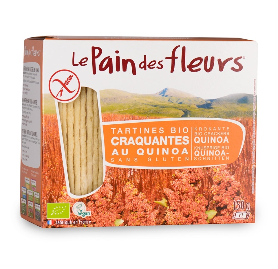 

Хлебцы Pain des fleurs диетические из киноа