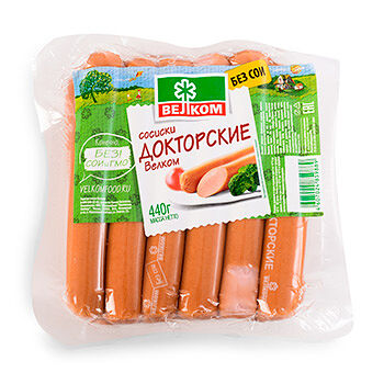 Сосиски Велком Докторские, 440г