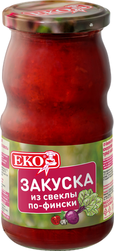 

Закуска Eko из свеклы по-фински, 490 г