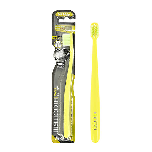 Щетка зубная `WELLTOOTH` (мягкая) green