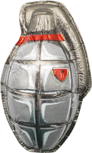 

Шоколадная фигура Золотое Правило Лимонка дизайн в ассортименте 1 шт 35 г