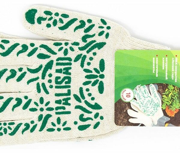 Перчатки трикотажные Летний сад с ПВХ-покрытием ТМ PALISAD (Палисад)