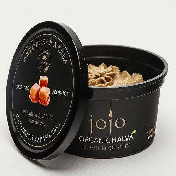 Халва подсолнечная с соленой карамелью