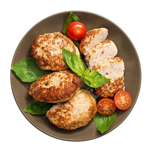 Котлеты из мяса птицы жареные, Уже Готово, 4 шт в наборе