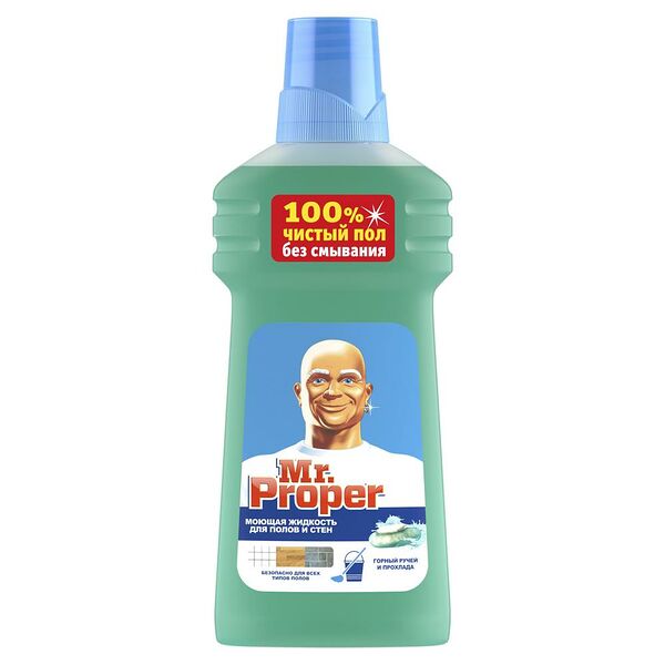 Средство чистящее Mr Proper универсальное, Горный Ручей, 500мл