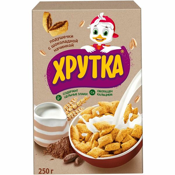 Готовый завтрак Хрутка Шоколадные подушечки