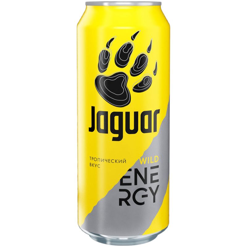 

Напиток энергетический Jaguar Wild Тропические фрукты, 500мл