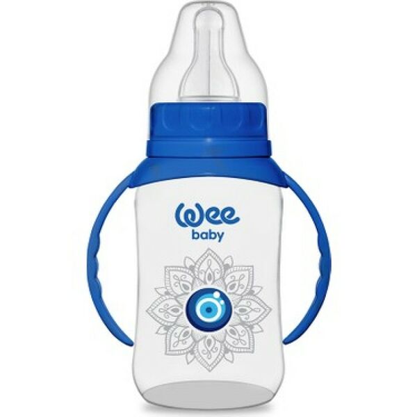 WeeBaby поильник - непроливайка с ручками и оберегом от сглаза 150 мл № 96 шт