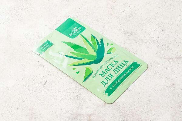 Маска для лица с экстрактом алоэ