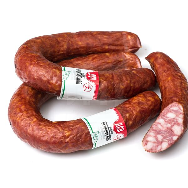 Колбаса Краковская полукопченая ГОСТ