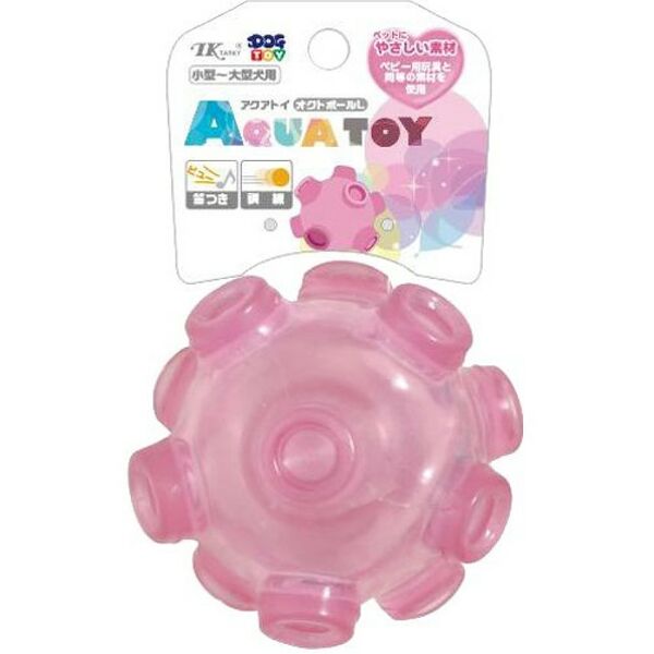 Tarky Мяч Акватой с непредсказуемым отскоком L Розовый