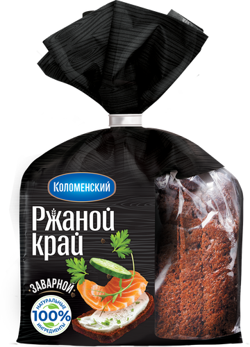 

Хлеб Коломенское Ржаной Край заварной в нарезке 300 г