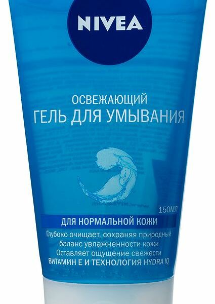Гель для умывания Nivea Aqua Effect освежающий для нормальной кожи, 150мл