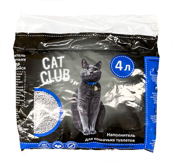 Наполнитель комкующийся Cat Club