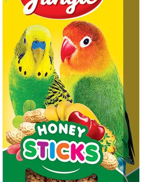 Лакомство для птиц Happy Jungle Палочки микс 3 вкуса 3шт.