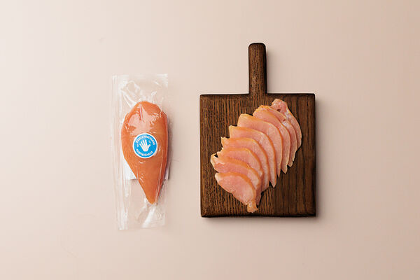 Карпаччо из курицы сырокопченое