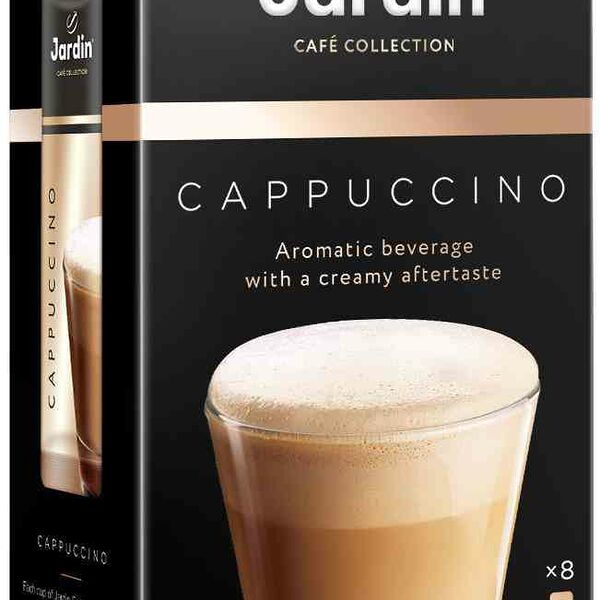 Кофейный напиток растворимый Jardin Cappuccino, 8×18 г