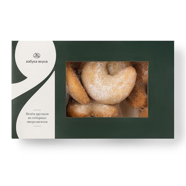 Печенье «Ванильный месяц», от шеф-кондитера, «Азбука вкуса», 190 г, Россия