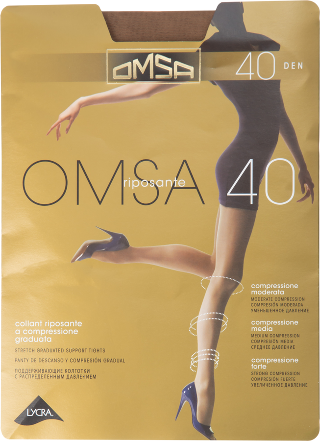 

Колготки женские OMSA 40 den daino 2