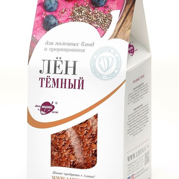 Семена льна для проращивания с Алтая, «Образ Жизни»