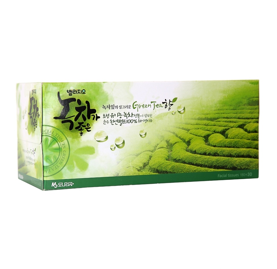 

Салфетки косметические Bellagio Green Tea с экстрактом зеленого чая двухслойные 210 шт., дизайн в ассортименте