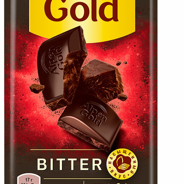 Шоколад Alpen Gold Bitter Горький 70%