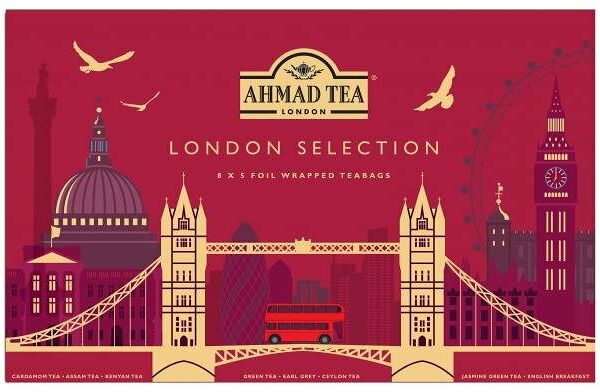Набор чая ассорти London Selection (Лондон Селекшн) ТМ Ahmad Tea (Ахмад Ти)