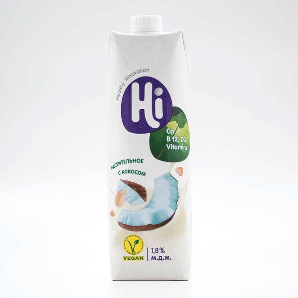 Напиток Hi соевый с кокосом 1.8%