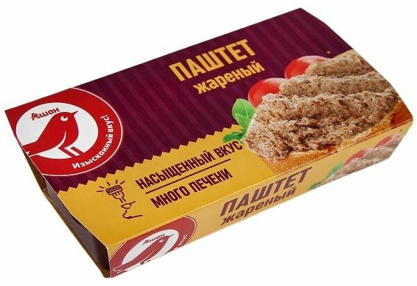 Паштет Ашан Красная птица жареный