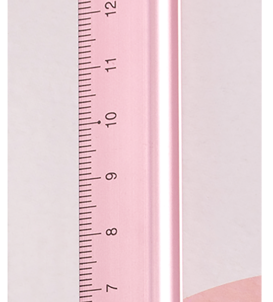 Линейка MESHU Единорог 15см, стальная