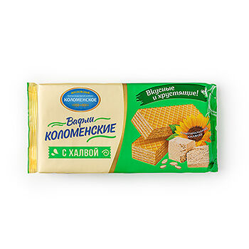 Вафли Коломенское с халвой, 220г