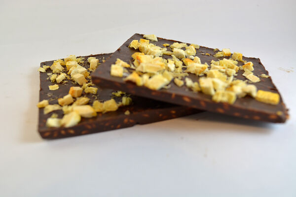 Шоколад темный Лимон-имбирь-малина _РП