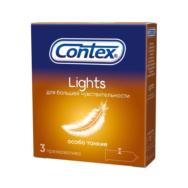 Contex презервативы Lights особо тонкие №3