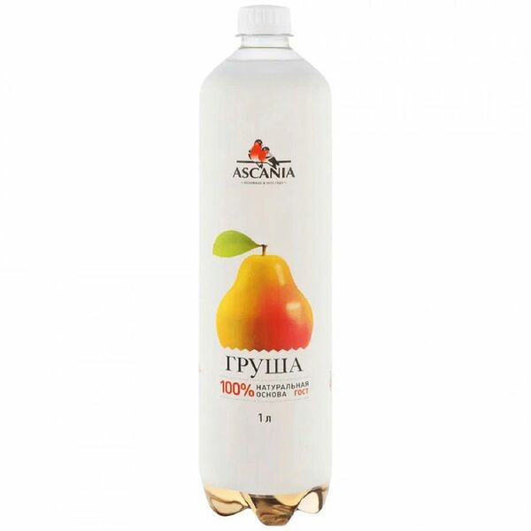 Напиток Ascania Груша газированный 1л