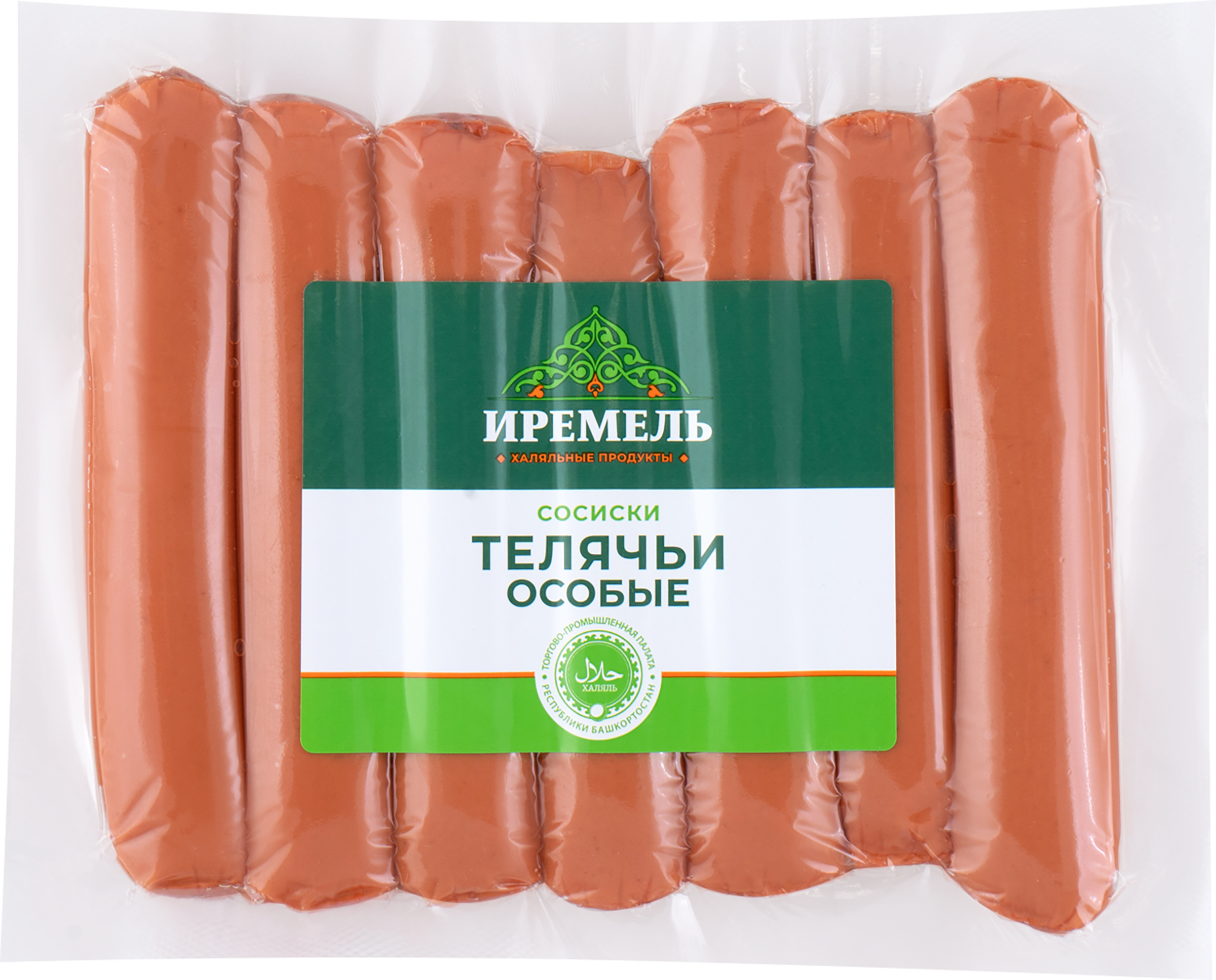 

Сосиски ИРЕМЕЛЬ Телячьи Особые, категория Б
