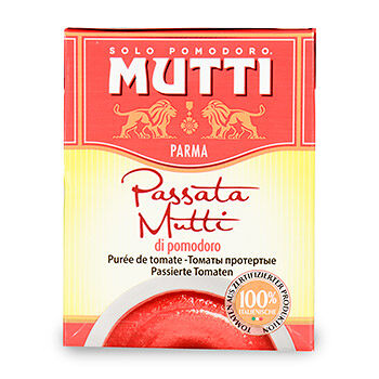 Томаты Mutti протертые консервированные