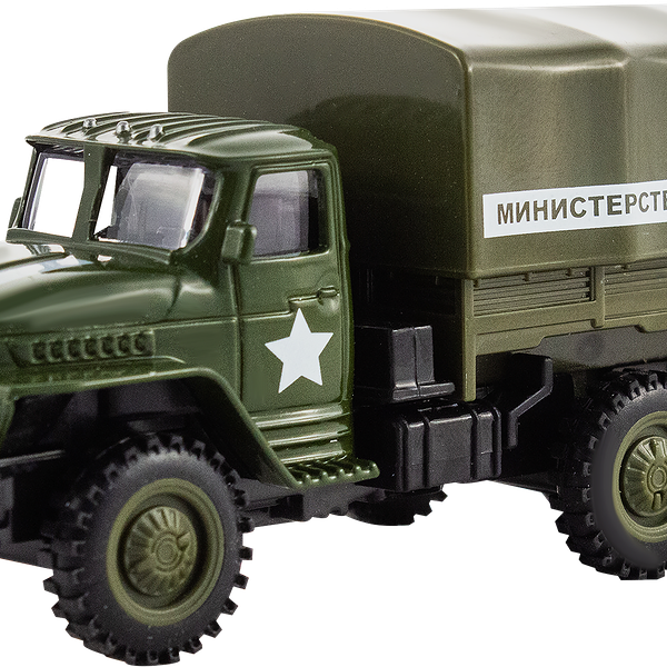 Игрушка KIDDIE DRIVE Транспорт военный 11см, инерционный, в ассортименте