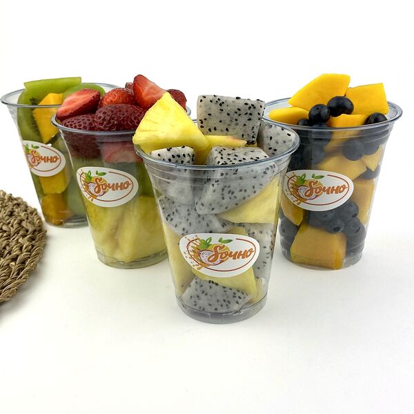 Комбо из экзотических фруктовых стаканчиков №1